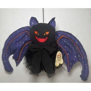 Aurora Beasley Bat Hanging Halloween Decor Plush